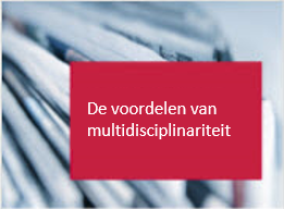 De voordelen van multidisciplinariteit NL