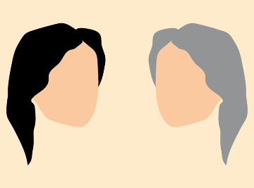 Icoon dat de leeftijd en algemene gezondheid van een lymfeklierkankerpatiënt vertegenwoordigt